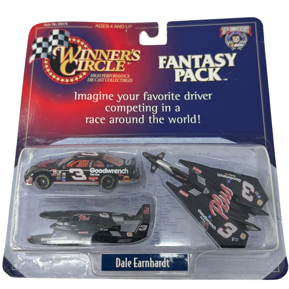 1998 Dale Earnhardt #3 Winner's Circle Fantasy Pack 1:64 NASCAR NIP
